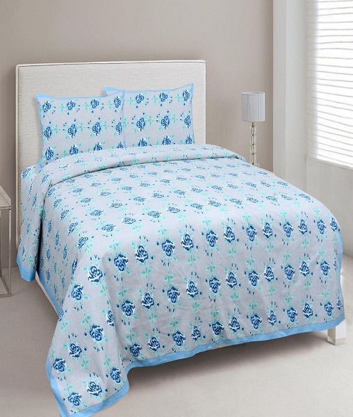 Fine cotton double Bedsheet