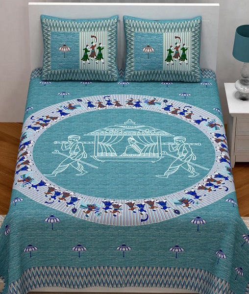 Giza Cotton Double Bedsheet