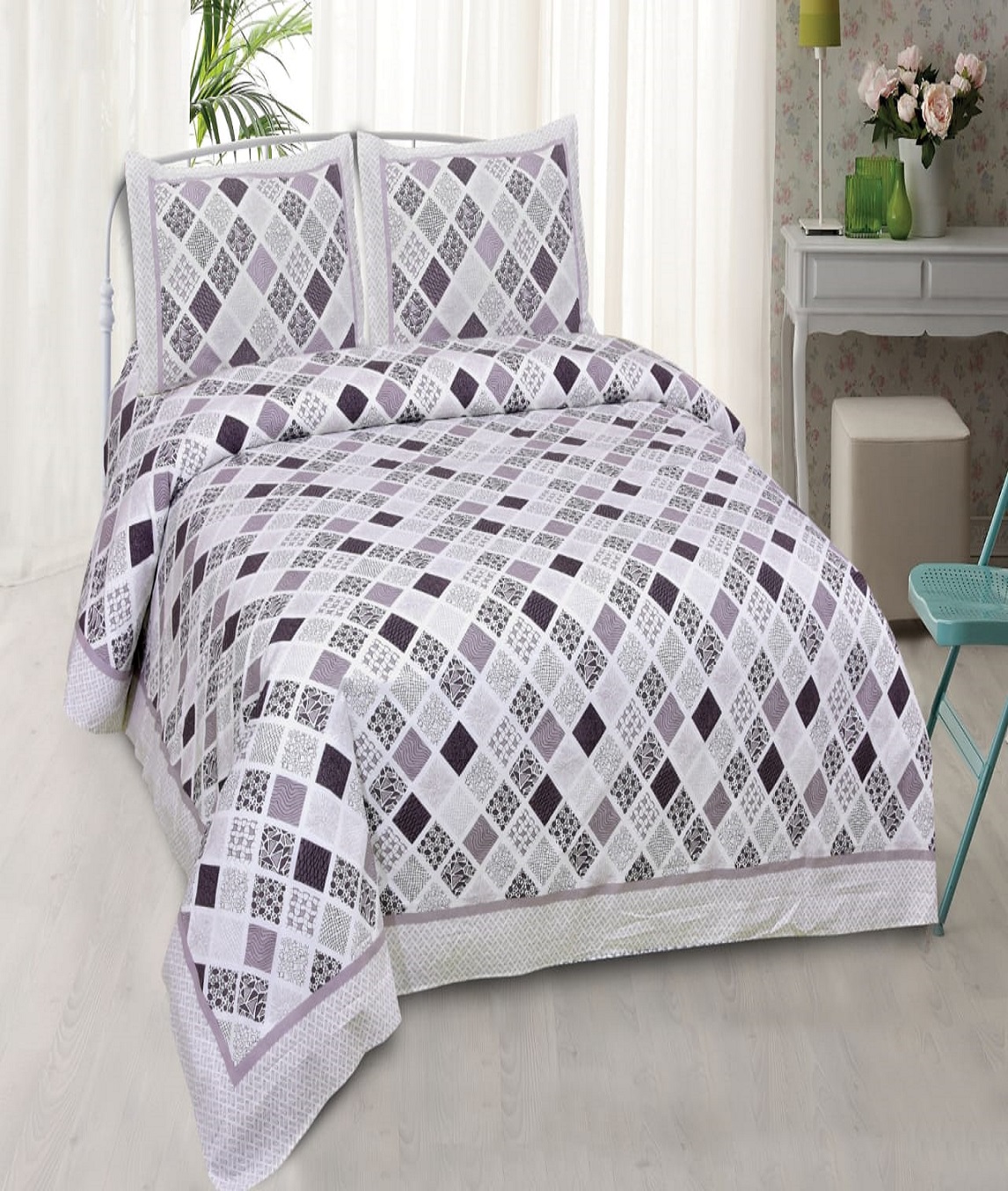 Cotton Smooth Double Bedsheet