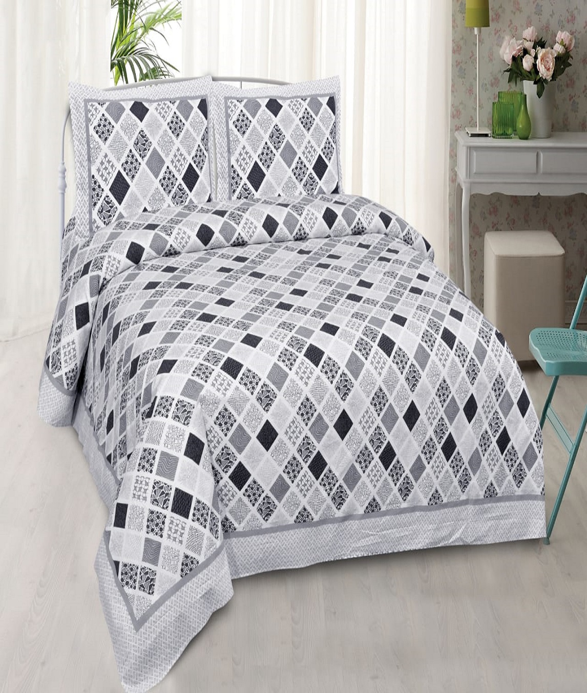 Cotton Smooth Double Bedsheet
